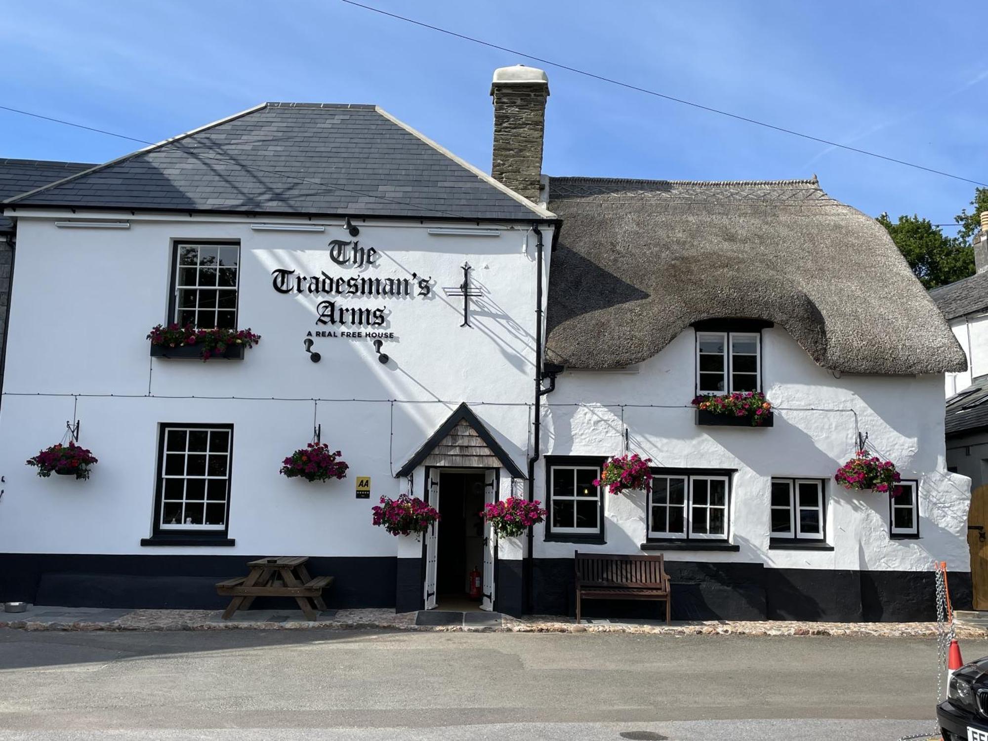 The Tradesmans Arms Bed and Breakfast Kingsbridge  Exteriör bild